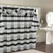 Bayou Breeze Florine Decorative Single Shower Curtain Polyester in Gray | 70 H x 72 W in | Wayfair DE9D1177C359420A9C42E2FC81DD169C