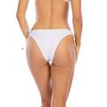 YEYELE Women's String Tie Side Bottom Bikini Swimsuits Bottoms Ruched Low Waist Swim Bottoms