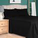 Eider & Ivory™ Mitchell Egyptian-Quality Cotton 300 Thread Count Solid Deep Pocket Luxury Bed Sheet Set in Black | Twin | Wayfair