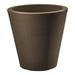 Crescent Garden Resin Pot Planter Plastic in Brown | 26 H x 26 W in | Wayfair A113544A