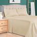 Eider & Ivory™ Mitchell Egyptian-Quality Cotton 300 Thread Count Solid Deep Pocket Luxury Bed Sheet Set in White | California King | Wayfair