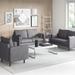 Zipcode Design™ Espey 3 Piece Living Room Set Polyester | 32.6 H x 70.87 W x 31.8 D in | Wayfair Living Room Sets 8C4DC6F2D2C8462397711B37321EABDD