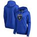 San Jose Earthquakes Fanatics Branded Women's Plus Size Primary Logo Pullover Hoodie - Blue