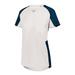 Women's Cutter Jersey - Color - White/ Navy - Size - XL