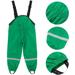 Egmy Unisex Children's Rain Dungarees Windproof and Waterproof Mud Trousers