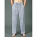 UKAP Buffalo Plaid Flannel Pajama Pants for Mens Casual Loose Lounge Trousers With Pockets Comfy Drawstring Elastic Waist Homewear Pants