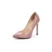 LUXUR Womens High Heel Ladies Court Shoes Formal Occasion Party Wedding Bridesmaid Bridal Heels