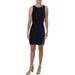 JB by Julie Brown Womens Lauriella Embellished Sleeveless Cocktail Dress