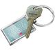 NEONBLOND Keychain Teenage Daughter Survivor Mother's Day Teal with Pink Heart