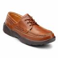 Dr. Comfort Patrick Men's Boat Shoe: 8.5 Wide (E/2E) Chestnut Lace