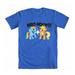 My Little Pony Friendship Is Magic Rainbow Dash and Applejack Bro Hoof Adult T-Shirt