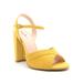 Qupid Open Toe Ankle Strap Heel Sandal