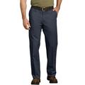 Genuine Dickies Mens Relaxed Fit Straight Leg Flat Front Flex Pant