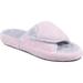 Women's Isotoner Microterry Pillowstep Spa Slide w/Memory Foam