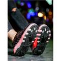 UKAP Boys Girls Luminous Sneaker LED Double Wheels Casual Shoes Children Kids Outdoor Gift Sport Shoes