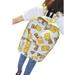 Chinatera Cartoon Printing Canvas Travel Backpack School Rucksack Bag White