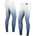 Auburn Tigers ZooZatz Women's Static Print Ombre Leggings - White/Navy