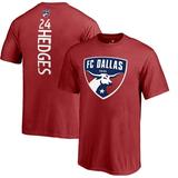 Matt Hedges FC Dallas Fanatics Branded Youth Backer Name & Number T-Shirt - Red