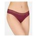 CALVIN KLEIN Intimates Maroon Solid Everyday Underwear Size S