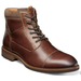 New Mens Florsheim Lodge Cap Toe Lace Up Boot Chestnut Leather 14286-205