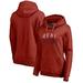 Real Salt Lake Fanatics Branded Women's Graceful Plus Size Pullover Hoodie - Red