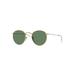 Ray-Ban Unisex RB3447 Round Metal Sunglasses, 50mm