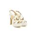 Avamo Ladies High Heel Evening Shoes Womens Gladiator Ankle Strap Party Peep toe Sandals