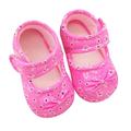 Wuffmeow Newborn Pre Walking Shoes Bow Flower Toddler Shoes Baby Shoes 0-18M Baby First Walker