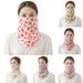 Windfall Women Floral Lace Soft Breathable Anti-UV Neck Gaiter Face Cover Headband Scarf
