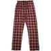 Hanes Men's Flannel Elastic Waist Sleep Pajama Lounge Pant for Men 41522-Medium (Red Plaid)