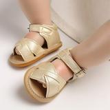 Musuos Baby Girl Boy Shoes Summer Pu Leather Sandals Casual Toddler Shoes