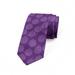 Abstract Necktie, Baubles Christmas Motifs, Dress Tie, 3.7", Violet and Lavender, by Ambesonne