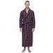 Twin Boat Men's Woven Cotton Robe