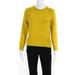 Pre-ownedJ Crew Womens Crew Neck Sweater Yellow Size Extra Small