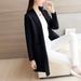 Save Money Women Long Sleeve Blazer Open Front Knit Cardigan Loose Casual Fashion Solid Jacket with Pockets Work Office Blazer,Women's Coat Plus Size