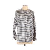 Pre-Owned Lou & Grey for LOFT Women's Size L Long Sleeve Blouse