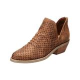 DV By Dolce Vita Womens Denzel Leather Cut-Out Booties