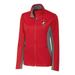 UIC Flames Cutter & Buck Women's Navigate Softshell Full-Zip Jacket - Red