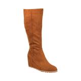 Women's Journee Collection Parker Wide Calf Wedge Knee High Boot