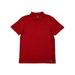 Tek Gear Mens Red Heather DryTek Short Sleeve Performance Polo Shirt