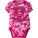 NFL Denver Broncos Baby Girls Short Sleeve Heart Camo Bodysuit