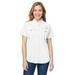 Columbia Ladies' Bahama Short-Sleeve Shirt - WHITE - M