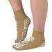 Slipper Socks Pillow Paws X-Large Tan Ankle High (1 Pair)