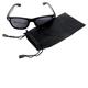 Black Frame Popular Style Sunglasses with Storage Pouch, UV Sunglasses, UV400 Protection, UV Aviator Sunglasses.