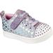 Infant Girls' Skechers Twinkle Toes Sparkle Rayz Heather & Shine Sneaker