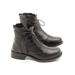 UKAP Women's Lady Ankle Boots Low Heels Casual Shoes Lace Up Zip Punk Combat Booties