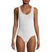 Almost Famous Juniors' Ring Side Tank Bodysuit