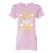 Happy Hanukkah Ugly Christmas Sweater Womens Graphic T-Shirt, Light Pink, 2XL