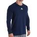 adidas Men's Amplifier Long Sleeve Logo T-Shirt EK02 M Collegiate Navy