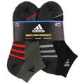 Adidas Men's Low Cut Sock with Climalite 6-pair Black - Regular